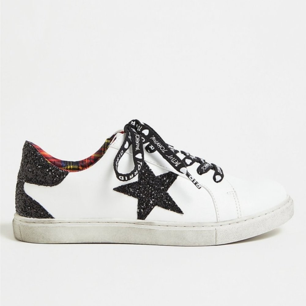 NEW Torrid Betsey Johnson Star Sneakers Size 10W - Picture 5 of 5